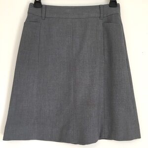 Vintage 90's Theme Gray A-Line Skirt